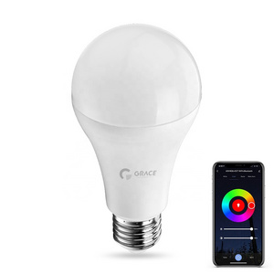 ZigBee Smart RGBW Led Bulb Light E27 Work with Tuya zigbee Gateway Smartthings hub