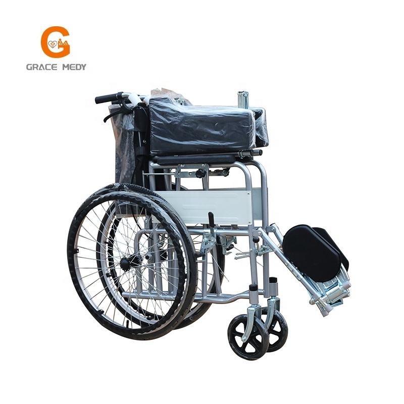 Cheapest Newest High Quality Reclining Wheel Chair Portable Chair for Disabled on Two Wheels