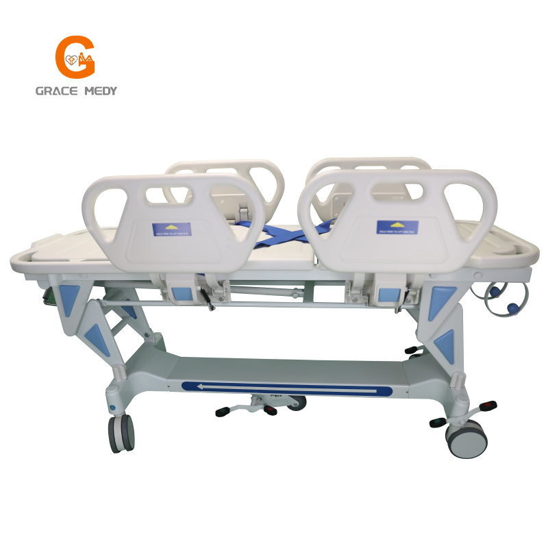 Luxury surgical docking vehicle hospital patient emergency transfer stretcher bed