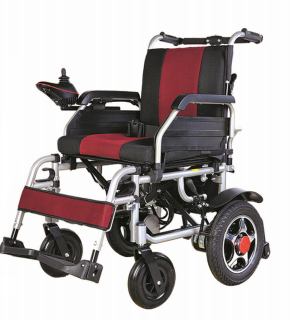 Cheap Price Lightweight Foldable Electric Auto aluminum Wheelchair Electric Wheelchair for Handicapped