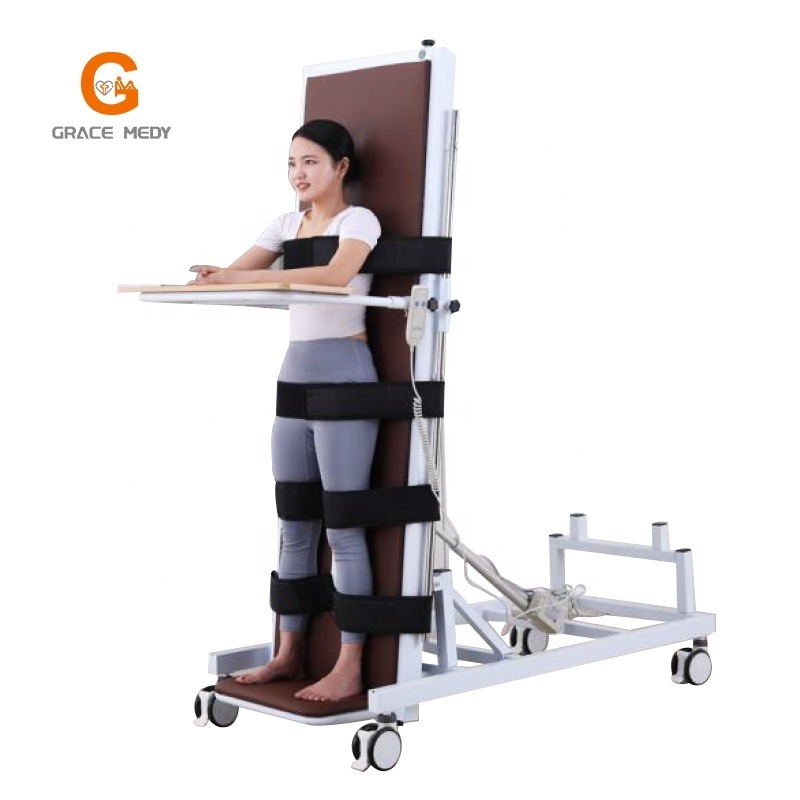 electric medical function icu nursing bed elderly patient hospital physiotherapy standing bed