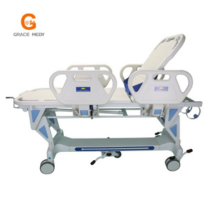 Luxury surgical docking vehicle hospital patient emergency transfer stretcher bed