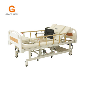 disabled transfer patient from bed to chair 2 cranks hospital mediacl bed patient transfer bed to wheelchair