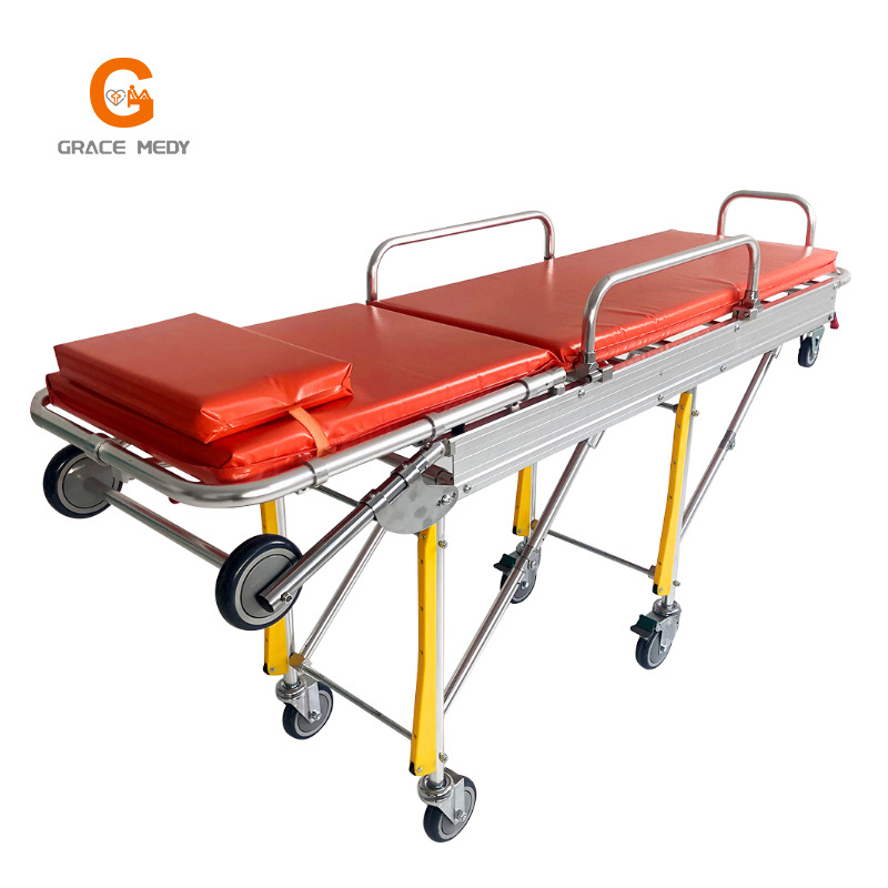 Ambulance hospital equipment for sale medical patient folding first aid emergency stretcher