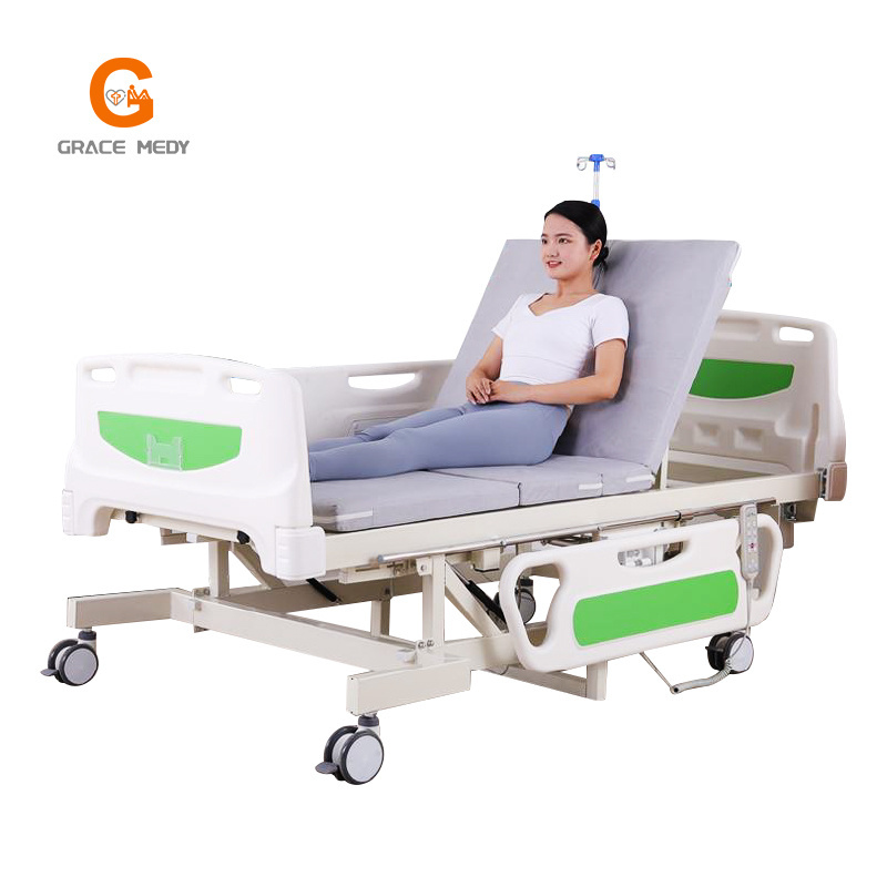 Grace Medy Multifunctional Electric Physiotherapy Standing Training Bed Upright Tilt Rehabilitation Equipment Medical Bed