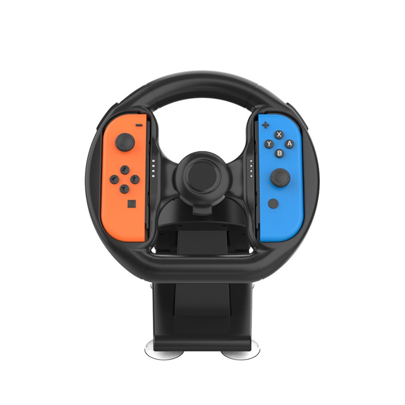 Controller Attachment with 4 Suction Cups for Nintendo Switch Racing Game For PS PC Accessory Steering Wheel for Racing Car Game