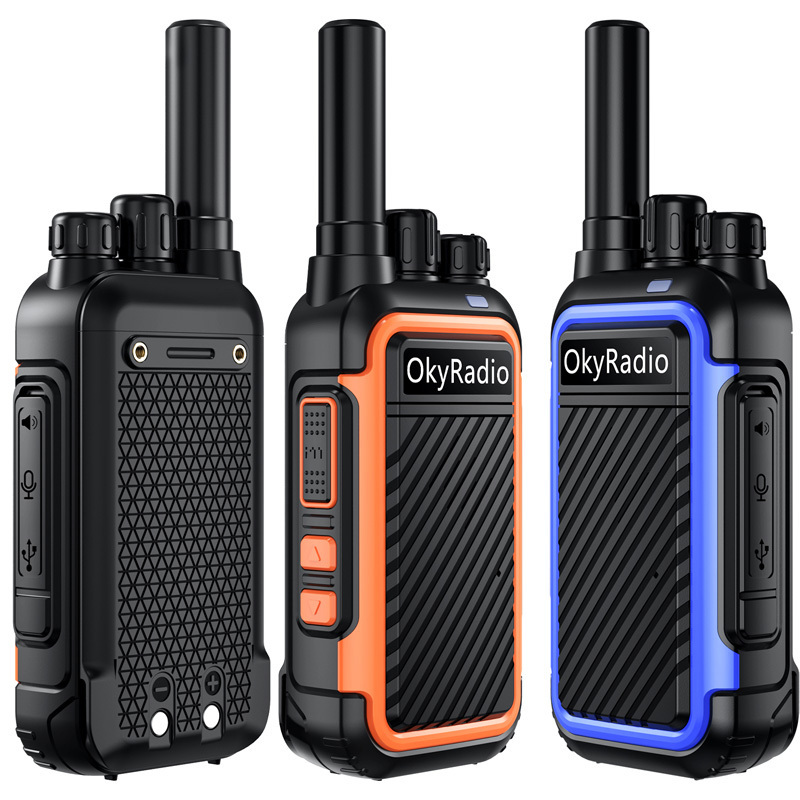 Two Way Radios Walkie Talkies Mobile Rechargeable Transceiver Ham Radio Wireless Microphone Sets Long Distance Antenna Equipment