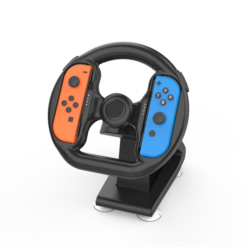 Controller Attachment with 4 Suction Cups for Nintendo Switch Racing Game For PS PC Accessory Steering Wheel for Racing Car Game