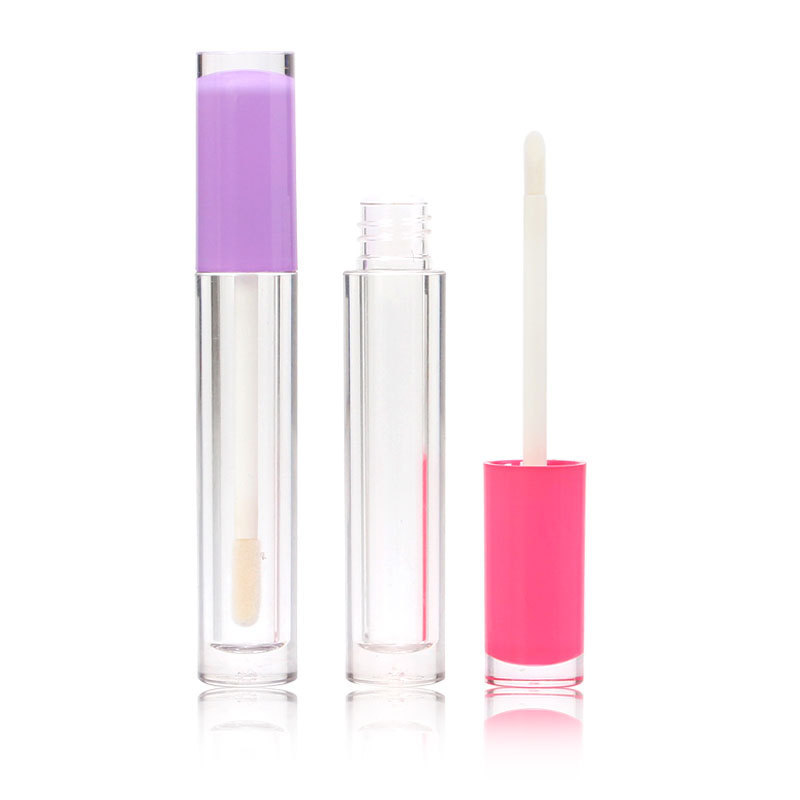 In stock 5ml lipstick tube custom logo color lip gloss container tube for cosmetic packaging