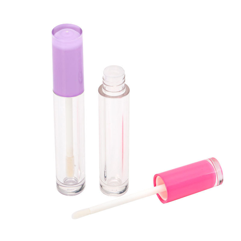 In stock 5ml lipstick tube custom logo color lip gloss container tube for cosmetic packaging