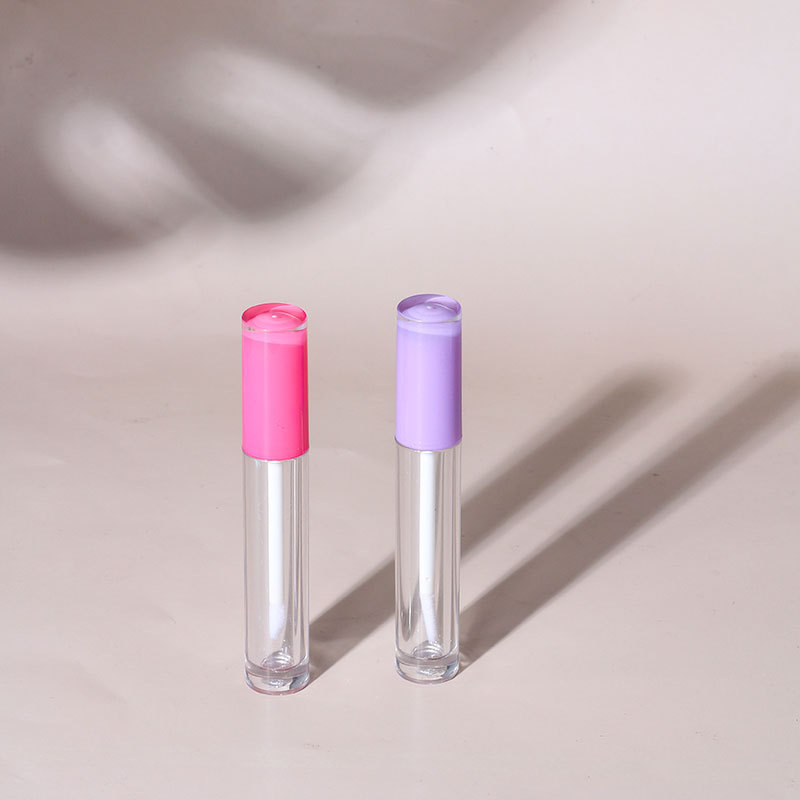 In stock 5ml lipstick tube custom logo color lip gloss container tube for cosmetic packaging