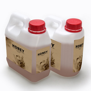 Umetass 5 Liter Plastic Jerry Can HDPE Material Wide Neck Barrel For Liquid Oil Package honey bottle