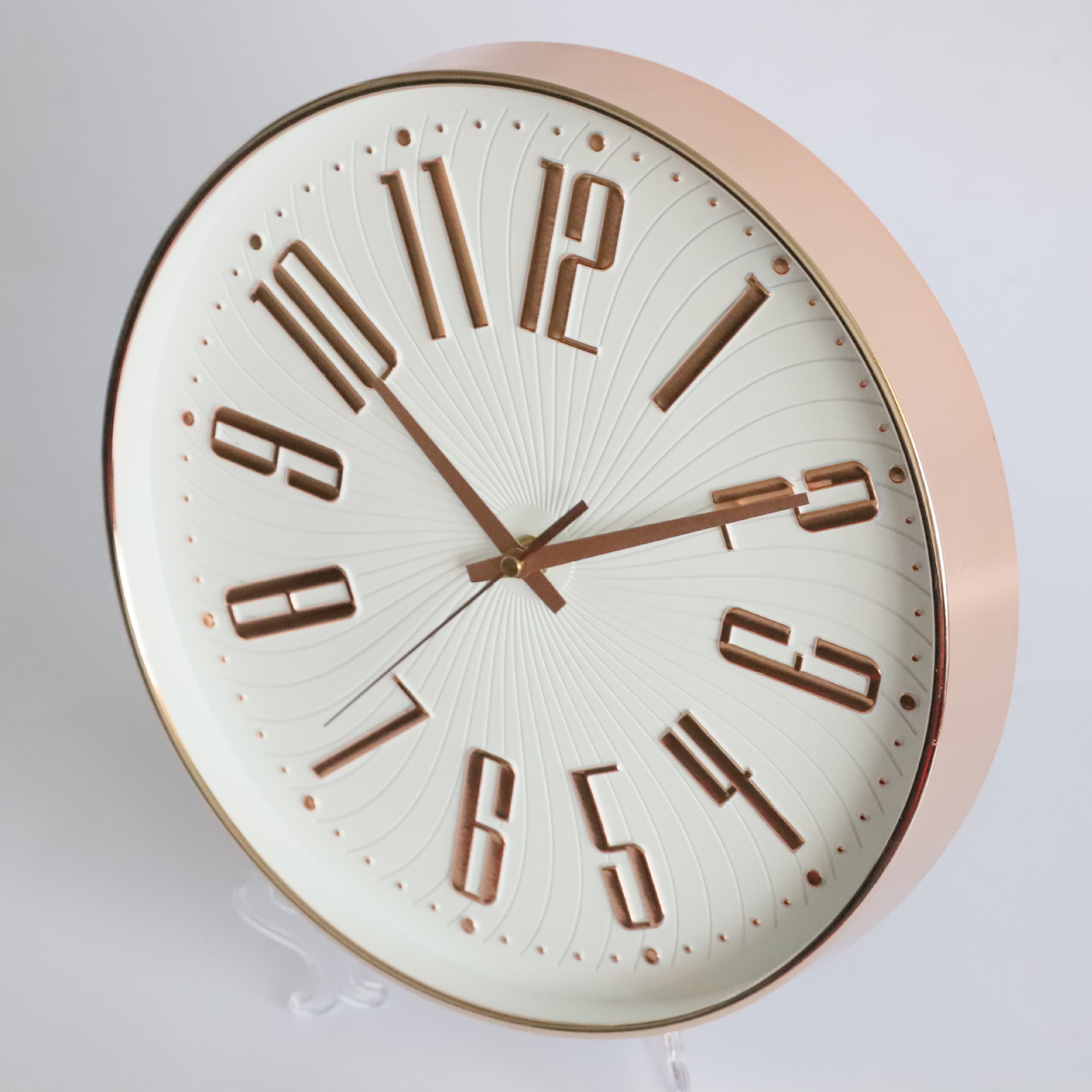 Wholesale Decorative Plastic Wall Oem Clocks Simple Modern Design Plastic Quartz Watch Wall Clock For Home Decoration