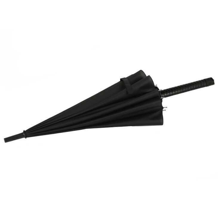 Fashion Design Katana Handle Strong Windproof Umbrella