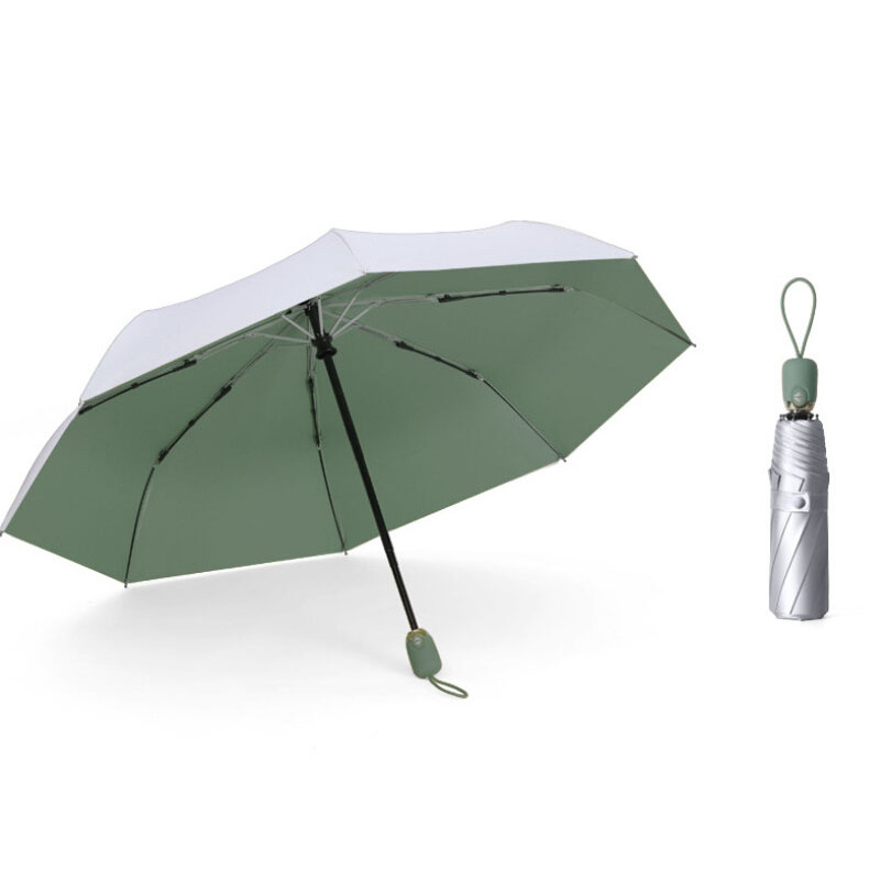 Hot Selling Mini Automatic 5 Folding Umbrella For Sun And Rain