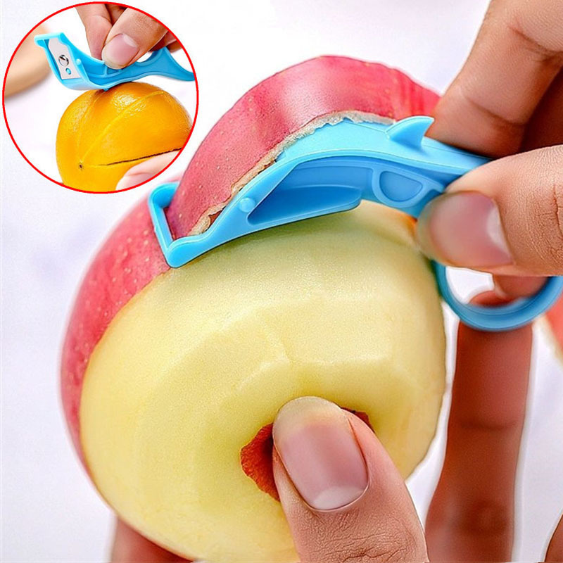 hot sale high quality apple corer lever tool stainless steel pear fruit seed remover cherry red grip with serrated blade