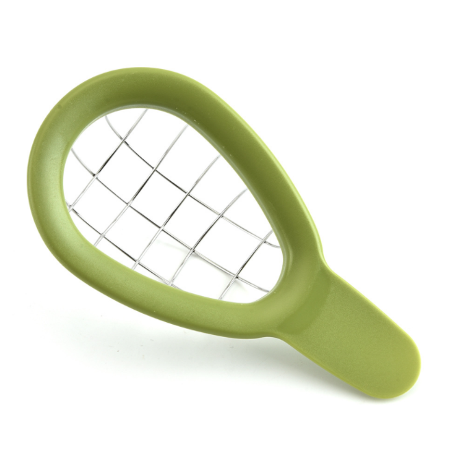 Stainless Steel Avocado Cuber and Dicer Tool Avocado Chunks Slicer for Avocados Dicing Fruit Salad Kitchen Gadget Tool