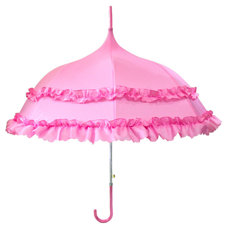 Fashion Design Voile Lace Princess Umbrella