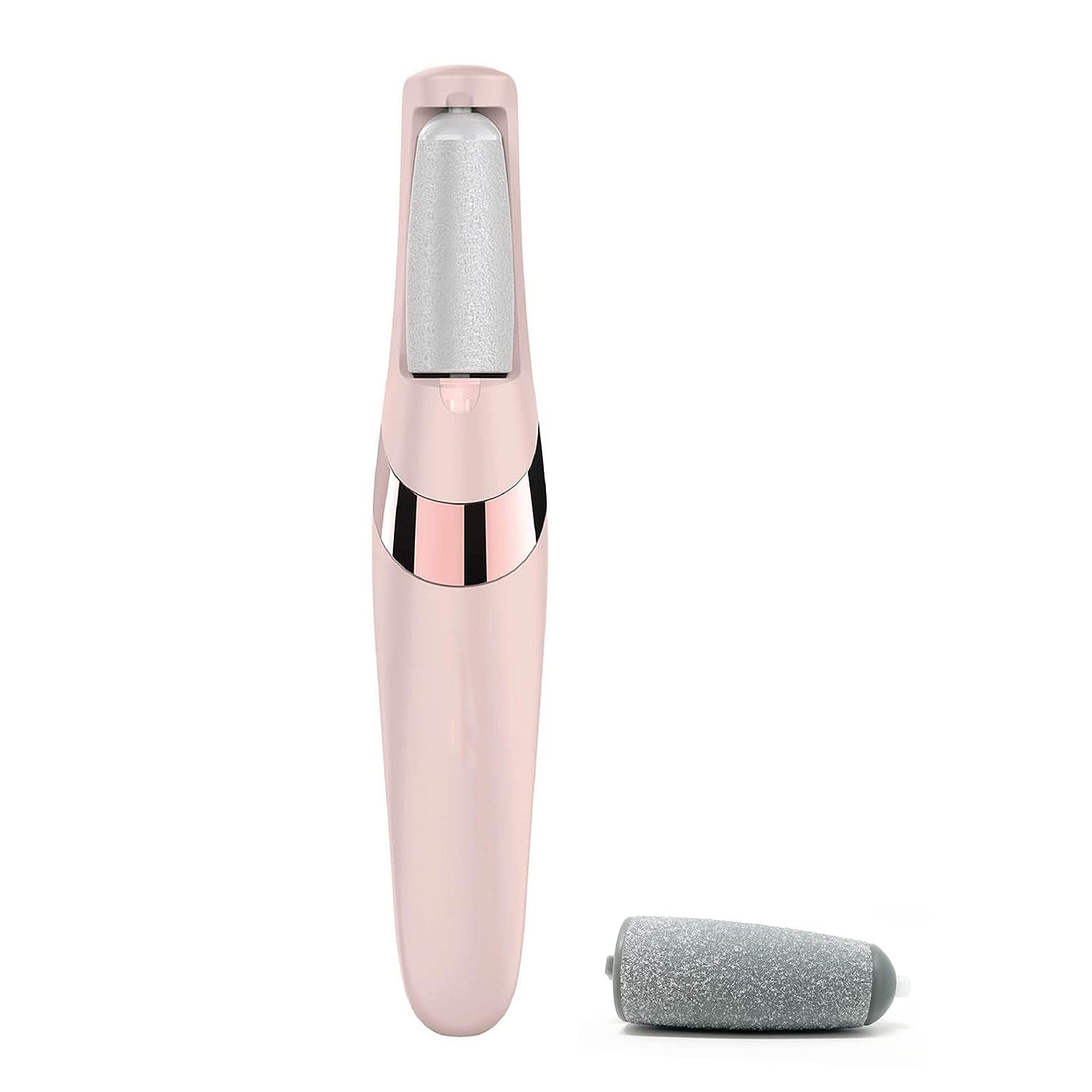 High Quality USB Charging Electric Foot Grinder 2 Rolling Grinding Head to Remove Dead Skin Electric Pedicure Tool