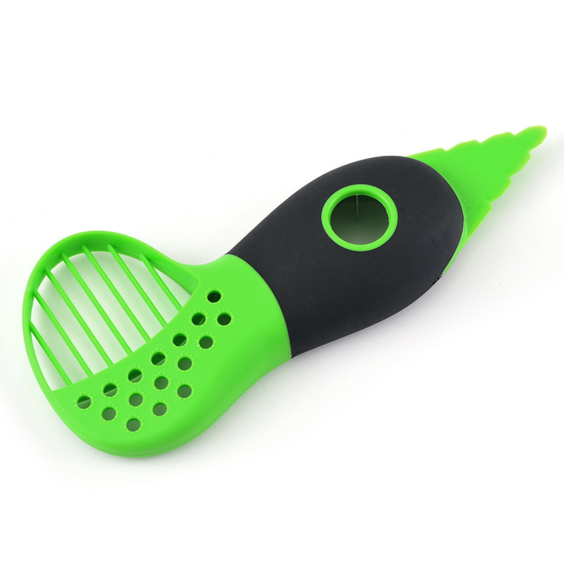 avocado slicer, cutter, pitter, masher, 4 in 1 tool with non slip grip. Smart multifunctional kitchen gadget kit.