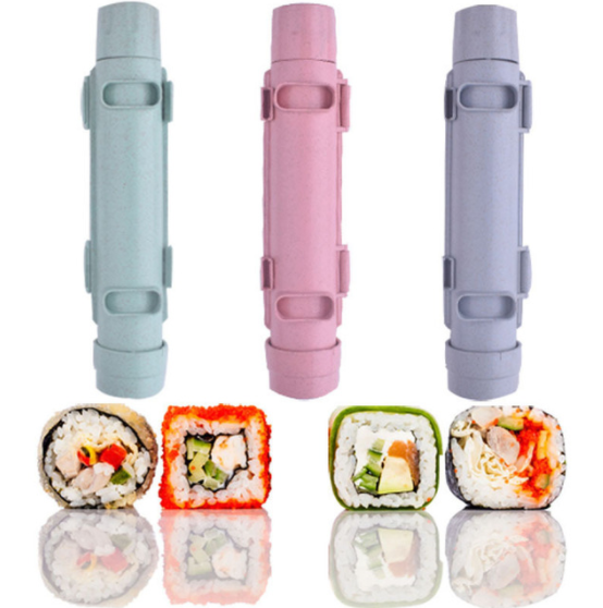 Best Selling Kitchen Tools Cylindrical Barrel Rice Ball Maker Sushi Mold DIY Seaweed Rice Tool For Sushi