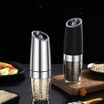 Gravity Electric Pepper Grinder or Salt Grinder Mill Battery Operated Automatic Pepper Mill