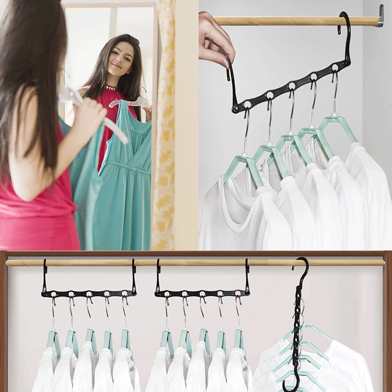 Hot Selling Magic Hangers Space-saving Clothes Hangers Sturdy Plastic Hangers