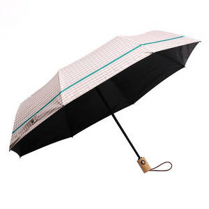 Novelty Design Best Selling Automatic Umbrellas For Rain And Sun With Wooden Handle