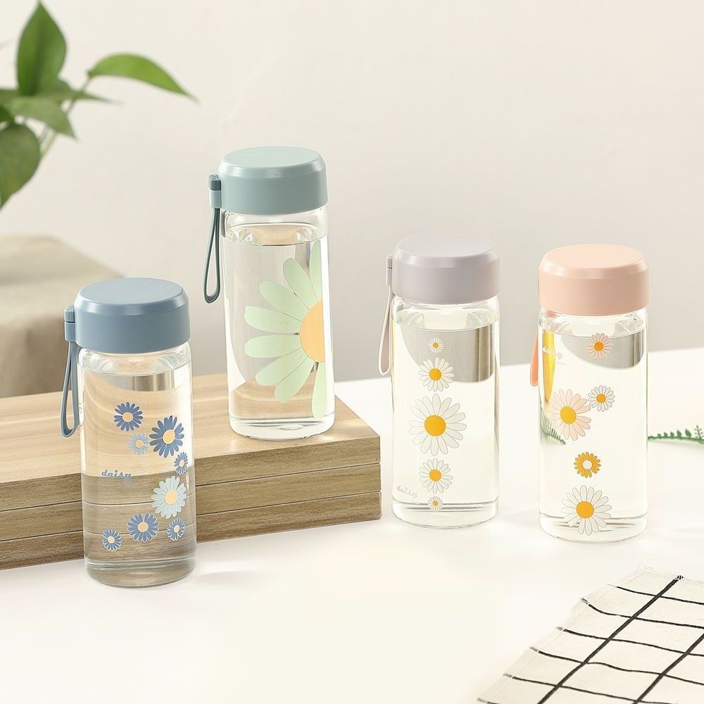 Hot selling glass water bottle for children gifts