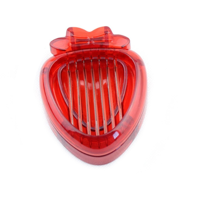 Hot Selling Strawberry Cutter Simply Strawberry Slicer Stainless Steel Blade Kitchen Tools and Gadgets