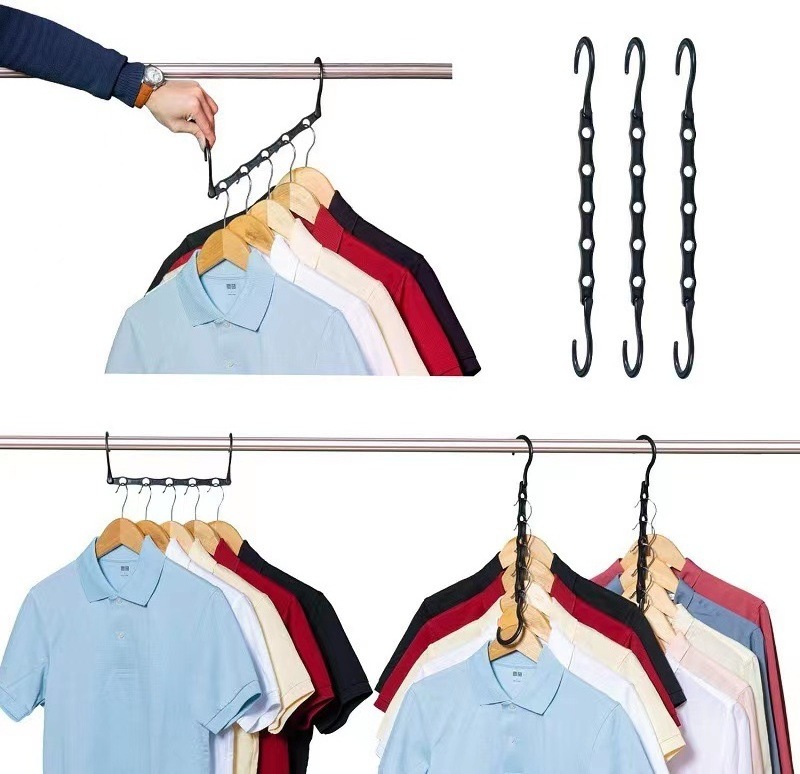 Hot Selling Magic Hangers Space-saving Clothes Hangers Sturdy Plastic Hangers