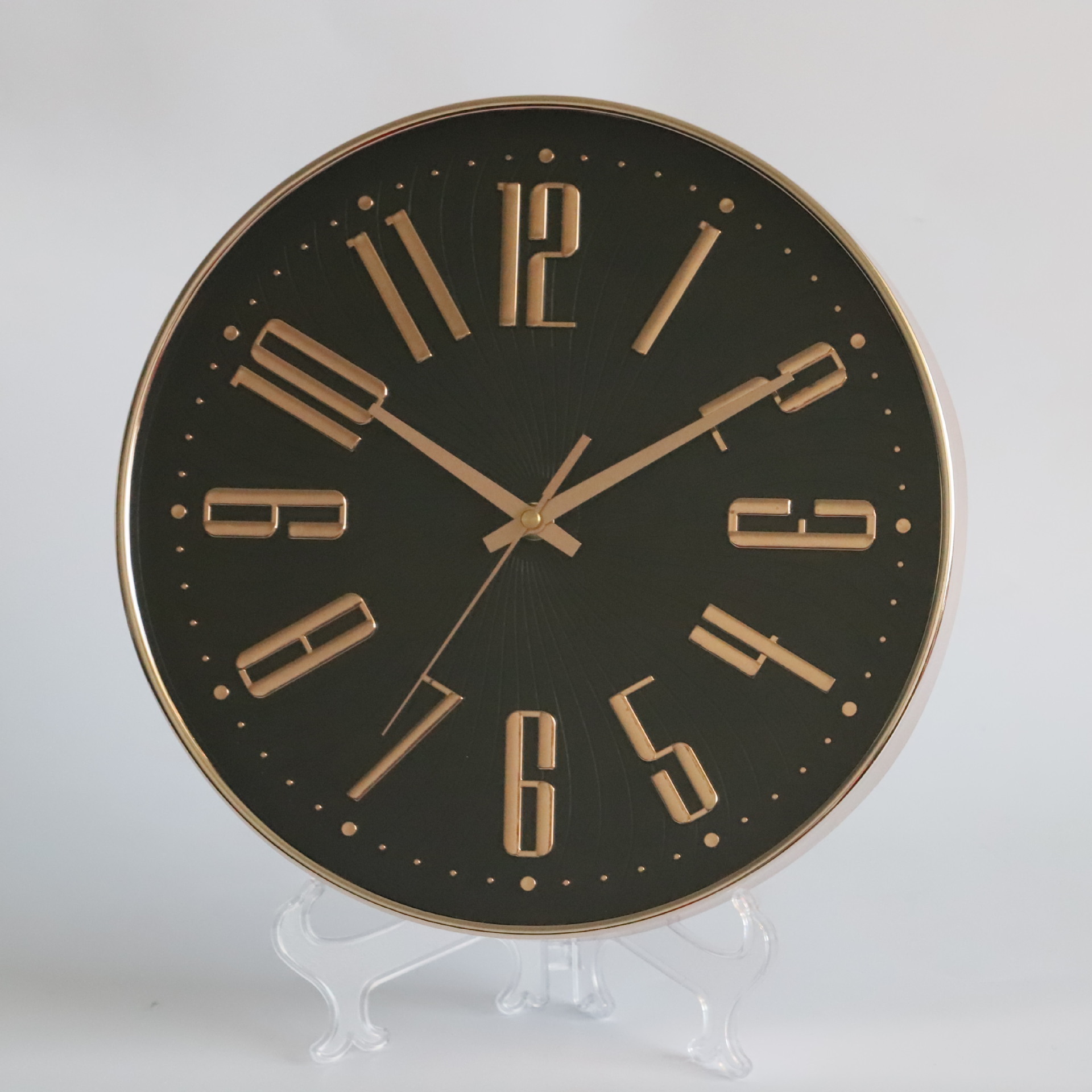 Wholesale Decorative Plastic Wall Oem Clocks Simple Modern Design Plastic Quartz Watch Wall Clock For Home Decoration