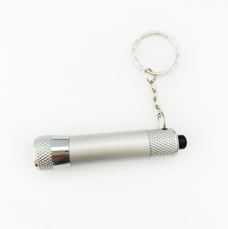 Great metal LED flashlight keychain with your logo printing