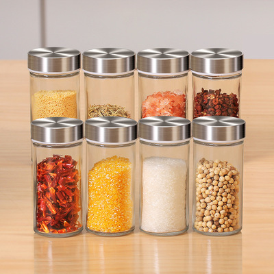 Wooden Top Square Rotating Spice Rack Organizer for Countertop