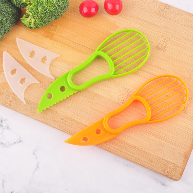 Avocado Cutter Multifunction Convenience Pitter Tool 3-In-1 Avocado Slicer