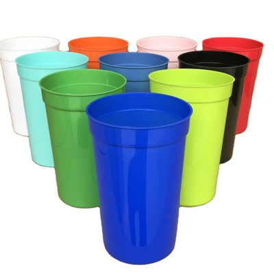 Promotional Plastic Stadium Cup 8oz 10oz 16oz 20oz Unbreakable Plastic Party Cups