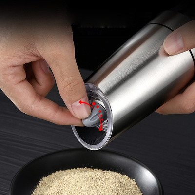 Gravity Electric Pepper Grinder or Salt Grinder Mill Battery Operated Automatic Pepper Mill