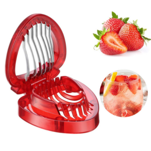 Hot Selling Strawberry Cutter Simply Strawberry Slicer Stainless Steel Blade Kitchen Tools and Gadgets