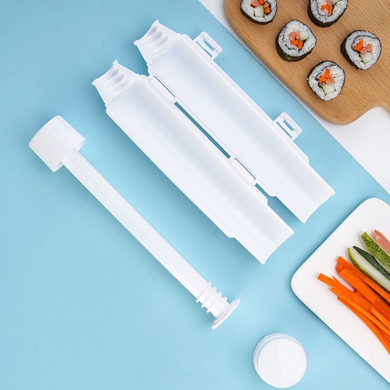 Sushedo Sushi Bazooka, Making Kit for Sushi Plastic sushi Roller Maker, Sushi Tube Machine