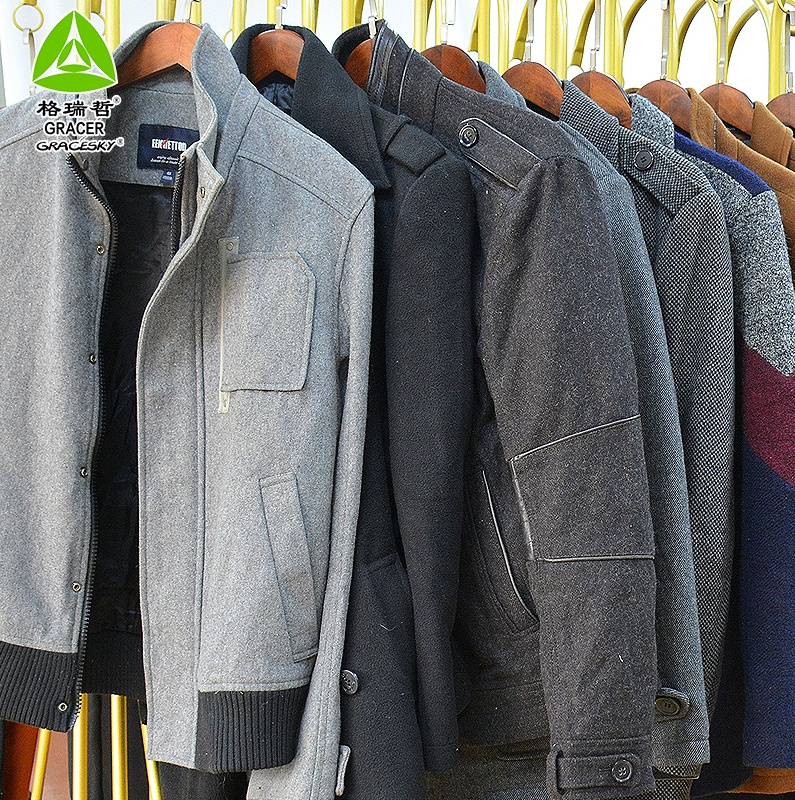 Best Quality Second Hand Clothes Men Per Bale Mixed Used Winter Clothing Bales Wholesale Used Clothes