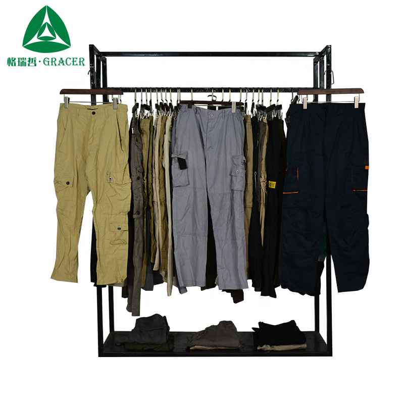 Uk Second Hand Clothes Cargo Pants For Men Used Clothing Small Bales All Seasons