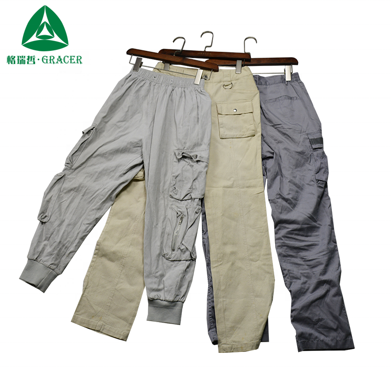 Uk Second Hand Clothes Cargo Pants For Men Used Clothing Small Bales All Seasons