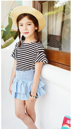 New Arrival Product Kids Clothing Clothes Short Skirt No Panties For Kids