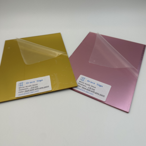 Grace sign factory direct selling mirror acrylic sheet cut to size for laser cutting