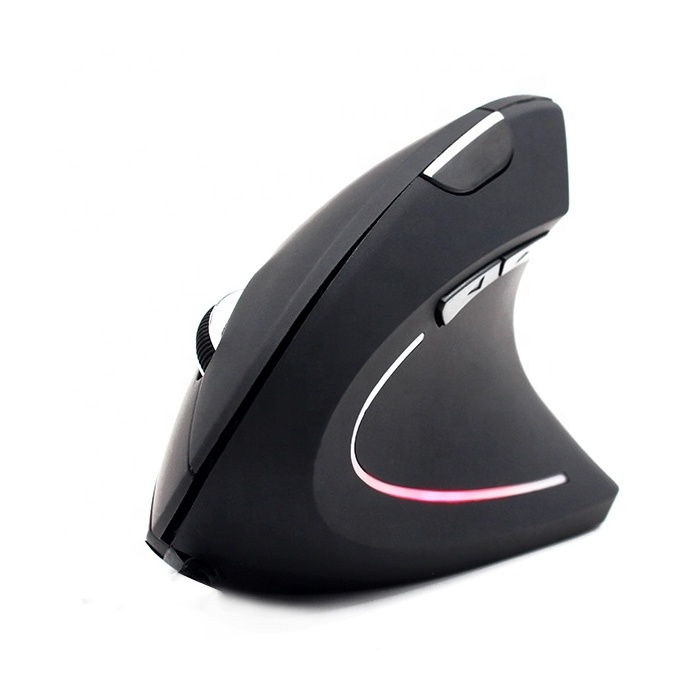 2.4G Ergonomic Vertical Design Rechargeable USB Type-C Wireless Optical Mouse