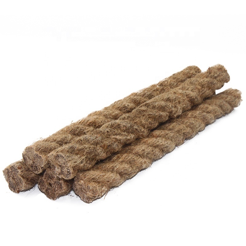 254mm (10inch) Natural Ecological Paraffin Waxed Hemp Rope Tinder Kindling Fire Starter Torch for Camping