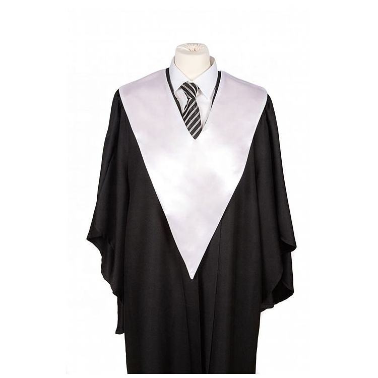 Shiny Stole graduation gown V Stoles For school