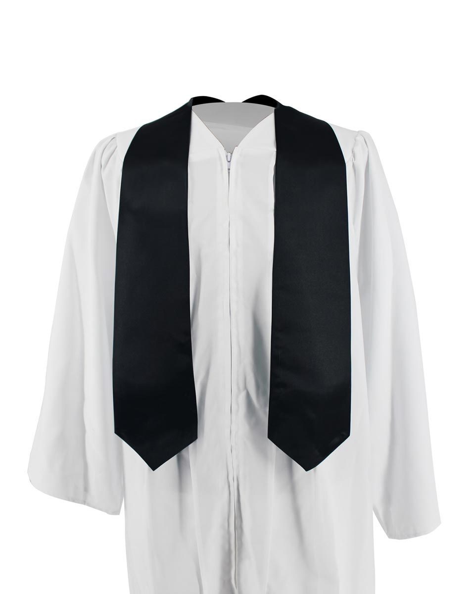 Wholesale custom graduation stole mexican white 72 inch sublimation blanks