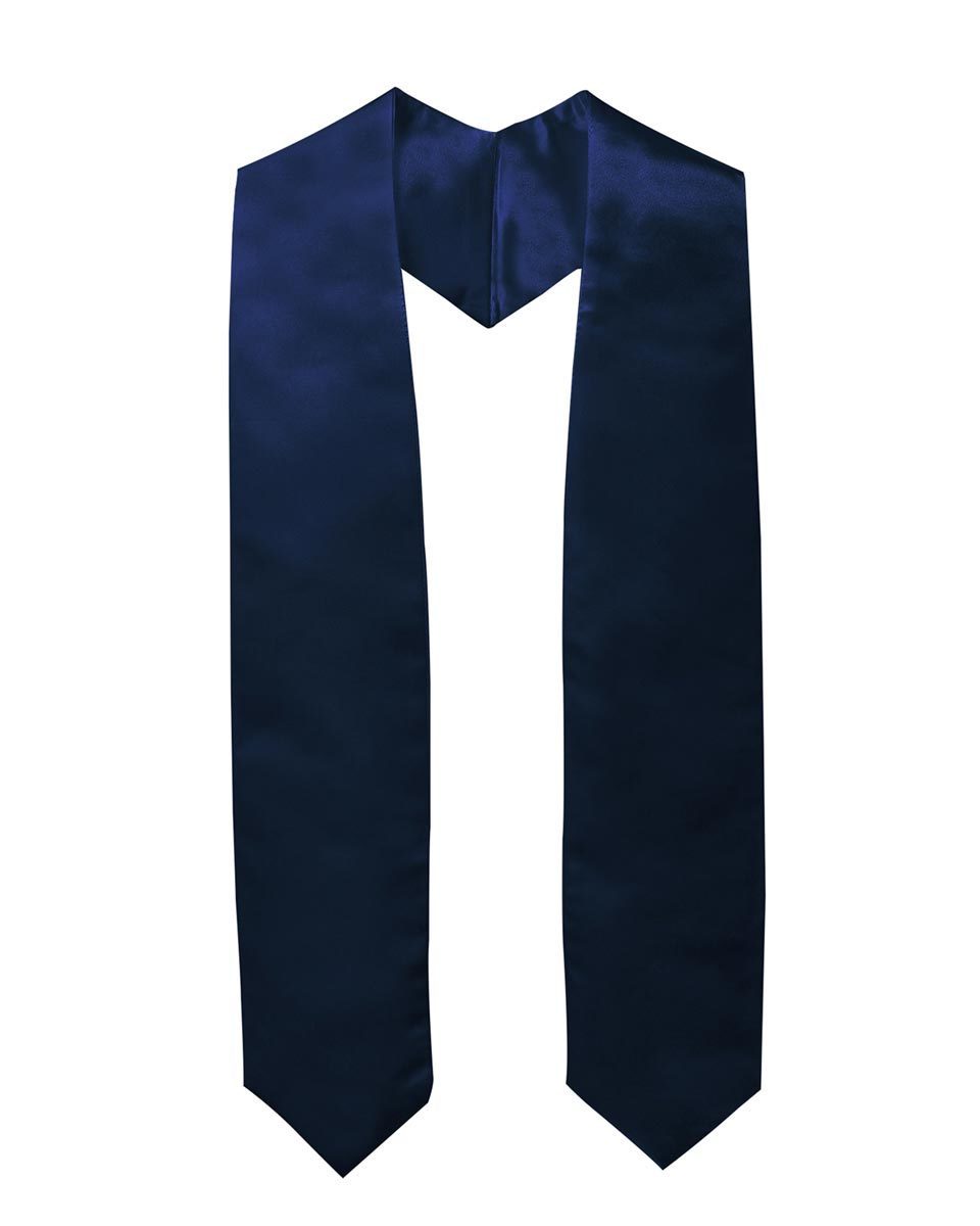 Graduation stole blank sublimation White Plain Sublimation White 60 Or 72 Inch Sublimation Graduation Stole Sash Length