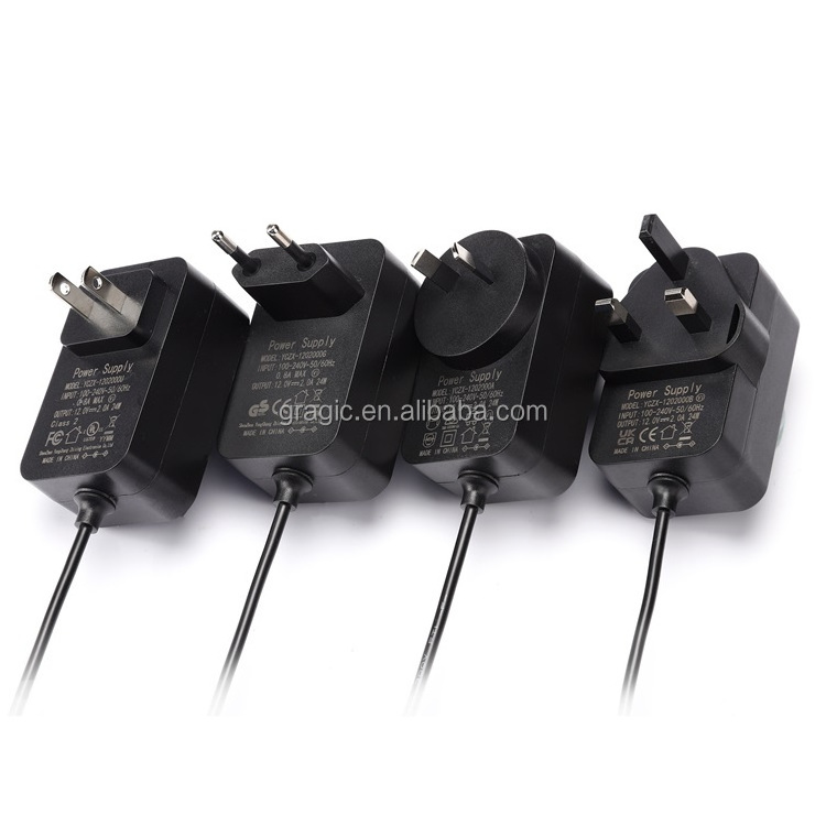 24V 2A 24 Volt 48W Plug In Power Adapter Supply AC to DC 5521 5525 Plug 12V4A 24V 2A Power Supply